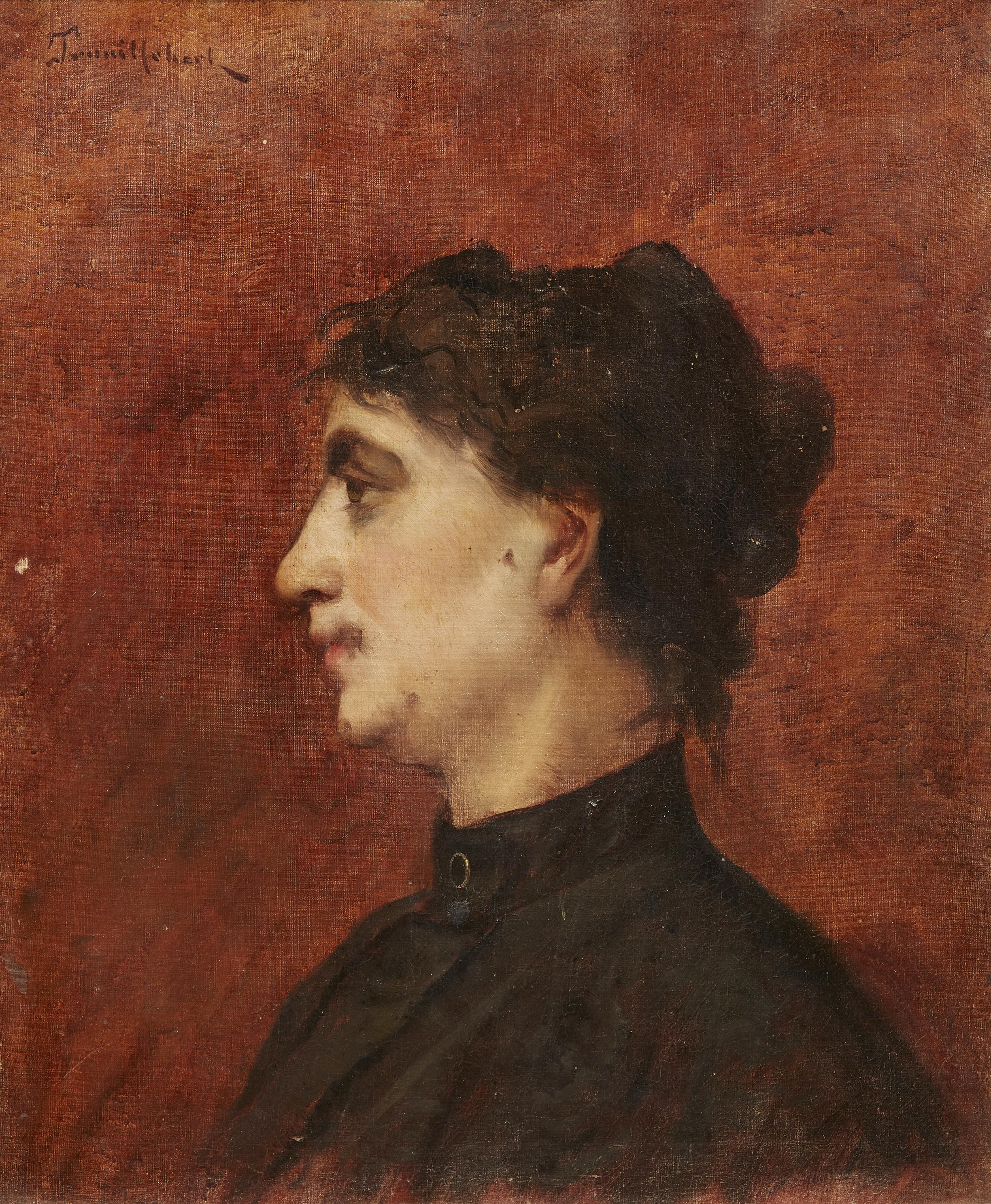 Paul Désiré Trouillebert - Portrait Marie Josephine Trouillebert