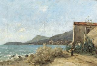 Paul-Désiré Trouillebert - Vue D\'Antibes