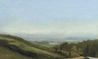 Paul Desiré Trouillebert - Vue sur la vallée