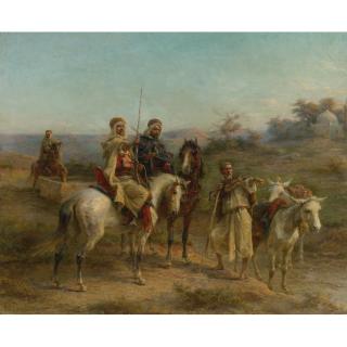 Paul Dominique Philippoteaux - French Showing The Way