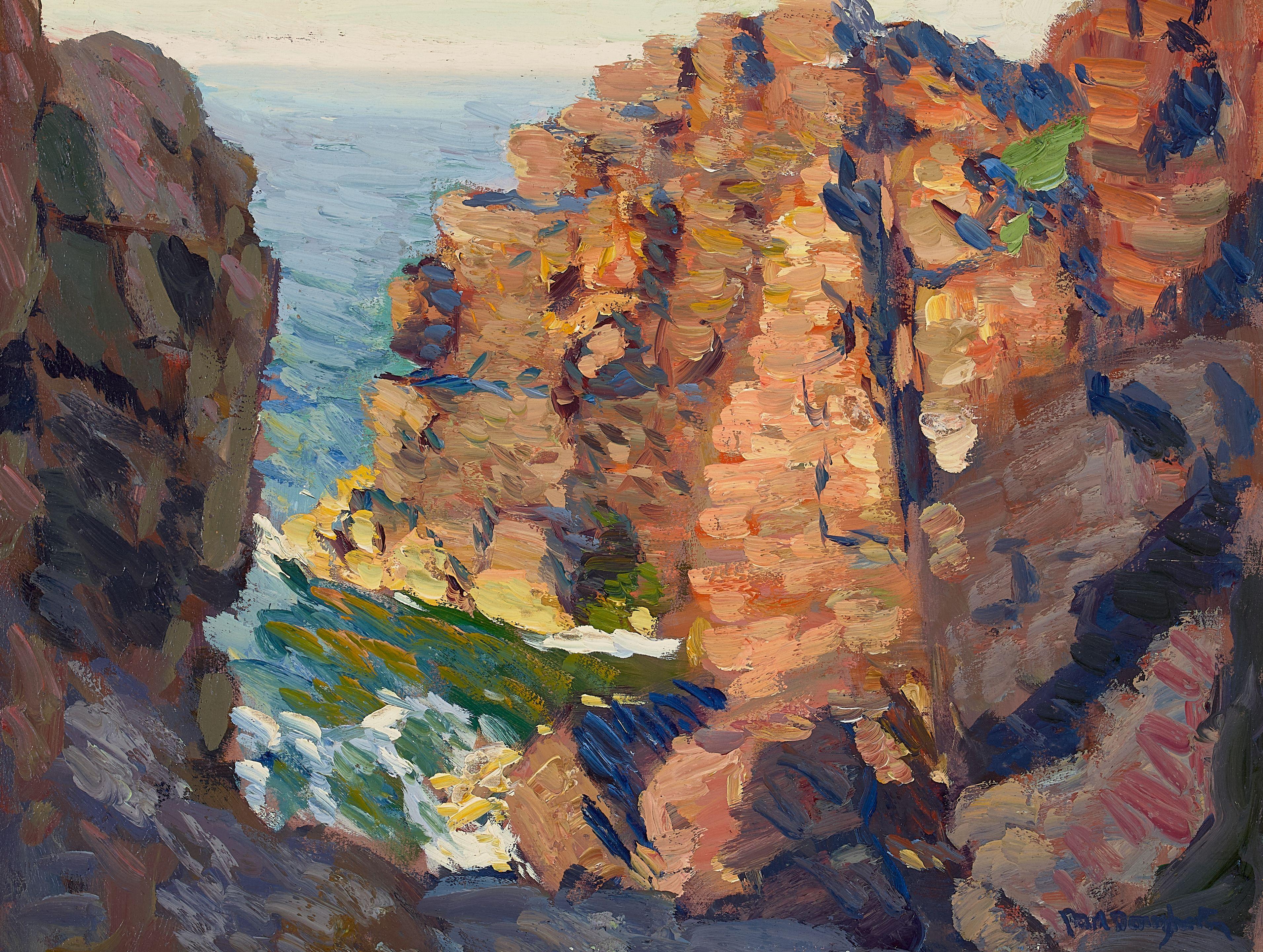 Paul Dougherty - Deep Cove 12 1/4 x 16 in. framed 16 1/2 x 20 1/2 in.