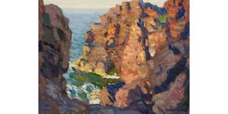 Paul Dougherty - Deep Cove 12 1/4 x 16 in. framed 16 1/2 x 20 1/2 in.