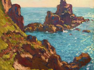 Paul Dougherty - Pinnacle Point 12 x 16 in. framed 19 x 23 1/2 in.
