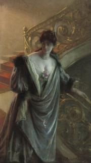 Paul Edouard Rosset-Granger - On the way to the ball