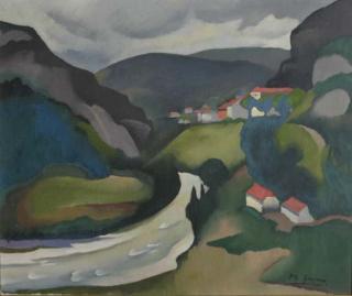 Paul Elie Gernez - Paysage [St. Claude]