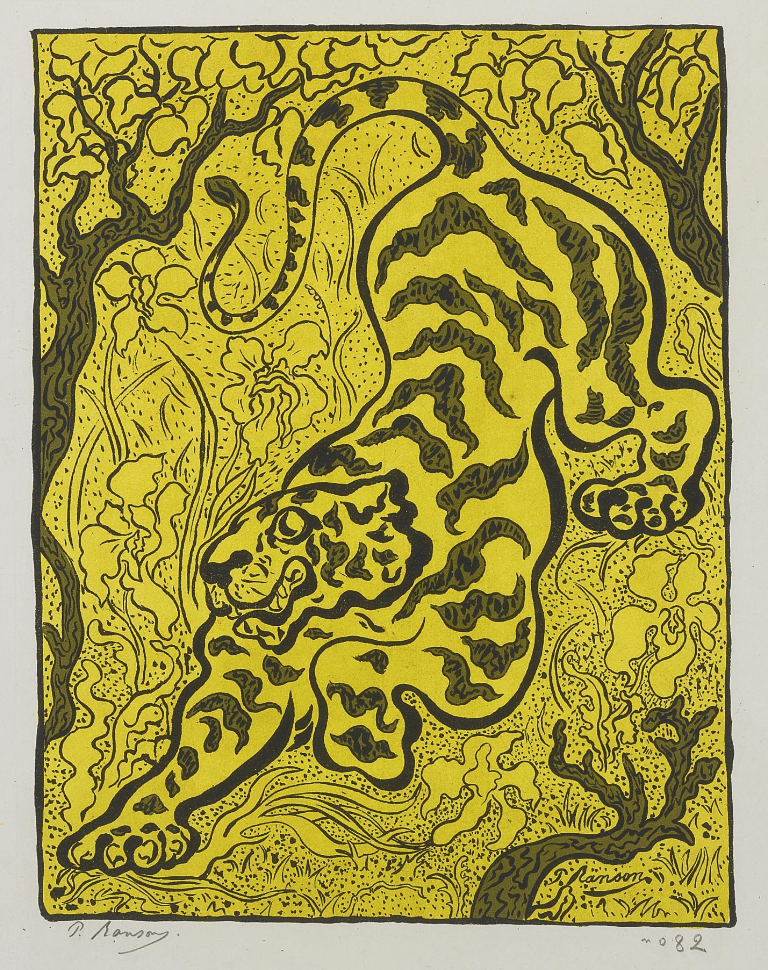 Paul Elie Ranson - Tigre Dans Les Jungles (Stein & Karshan 62)