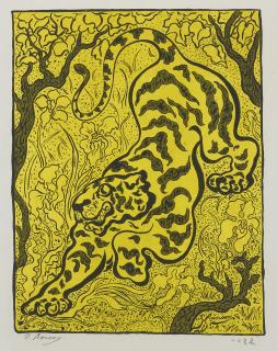 Paul Elie Ranson - Tigre Dans Les Jungles (Stein & Karshan 62)