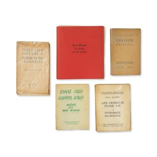 Paul Eluard - Ensemble de 5 livres
