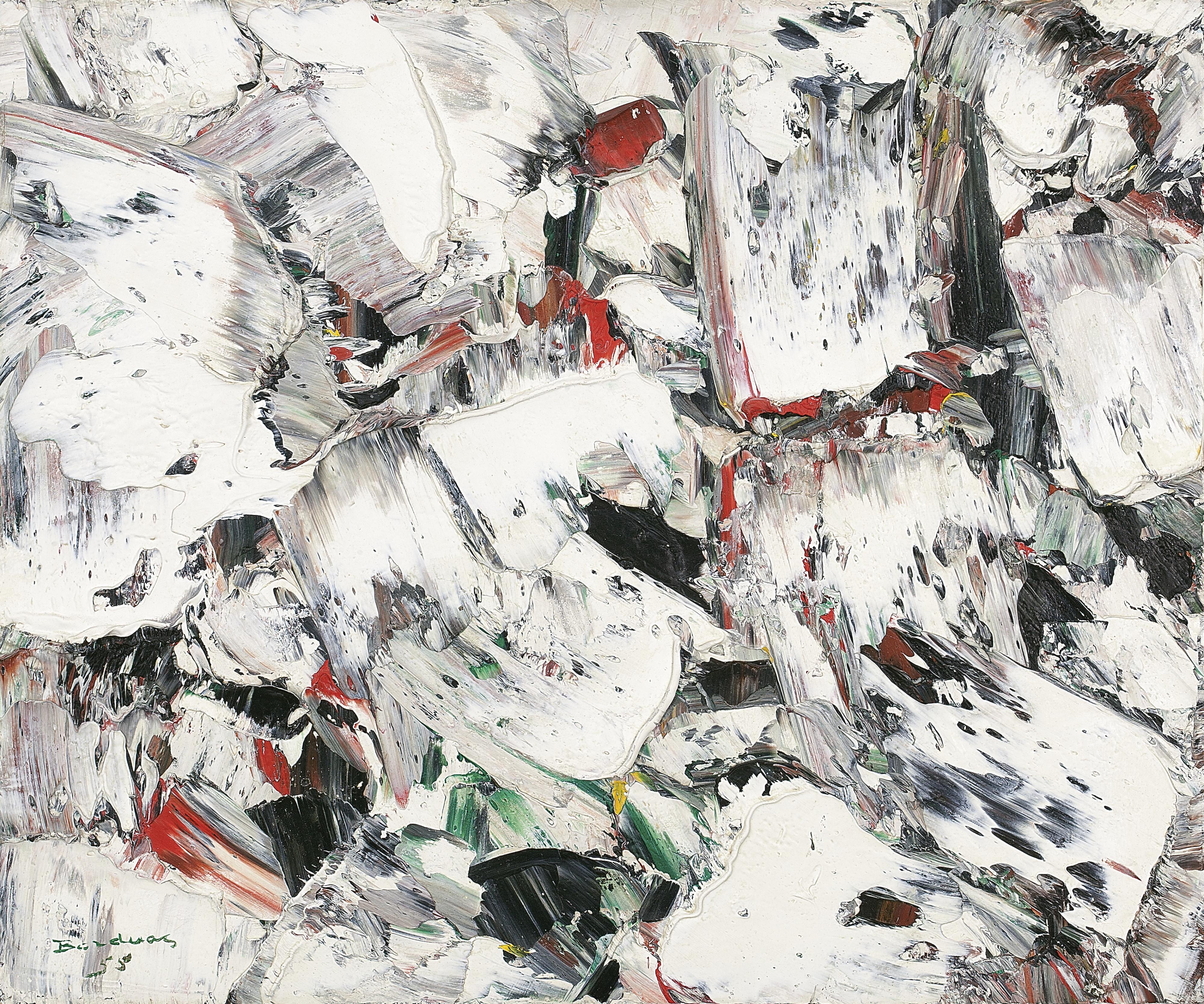 Paul-Émile Borduas - Blancs Métaux