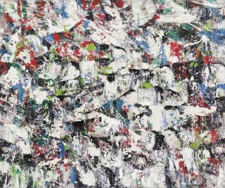 Paul-Émile Borduas - Froissement Multicolore