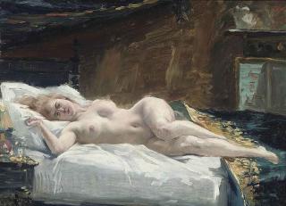 Paul-Émile Chabas - The artist\'s model