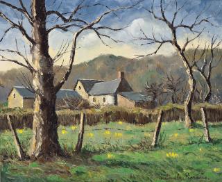 Paul-Émile Pissarro - La serverie, Calvados