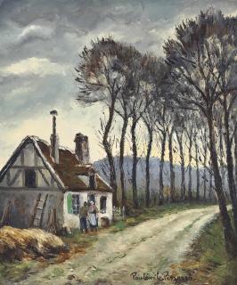 Paul-Émile Pissarro - Route De Bazincourt, Eure