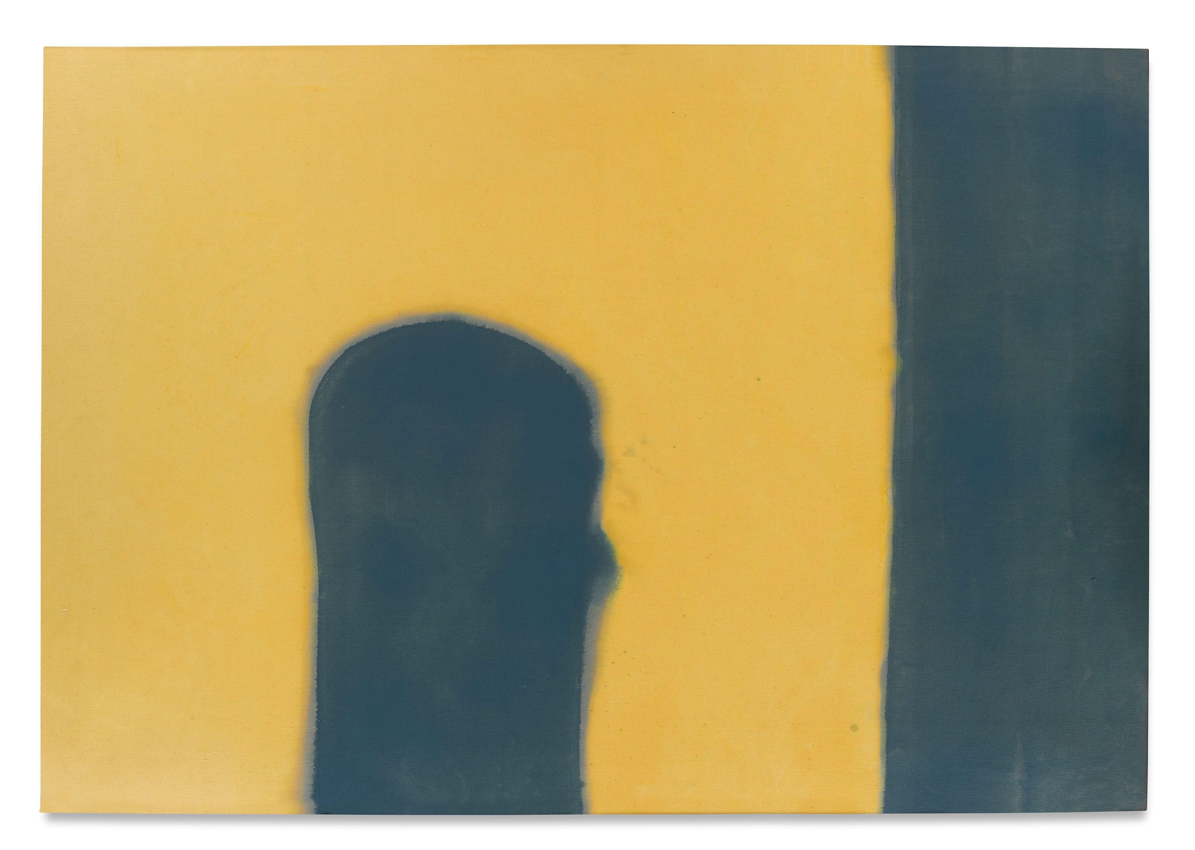Paul Feeley - Blue On Yellow, 1958