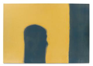 Paul Feeley - Blue On Yellow, 1958