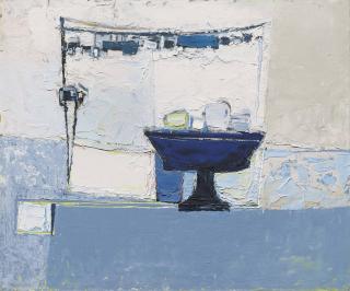 Paul Feiler - Black Dish with Apples