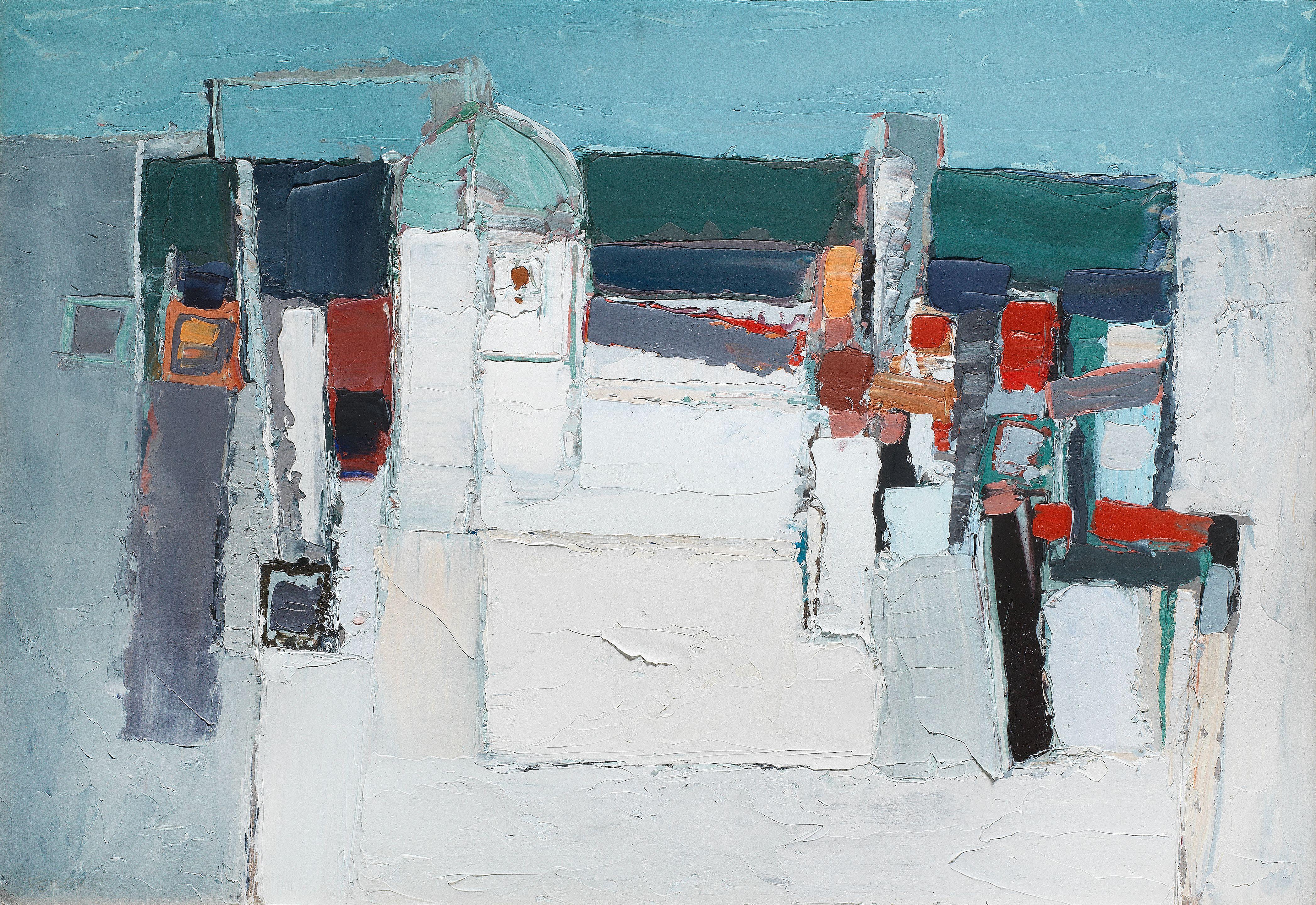 Paul Feiler - Italian Town, Spring