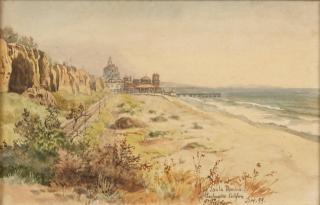 Paul Fischer - A view of Santa Monica