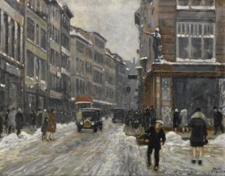 Paul Fischer - Danish a Winter\'S Day