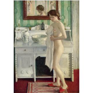 Paul Fischer - Danish Morgentoilette (Morning Toilette)