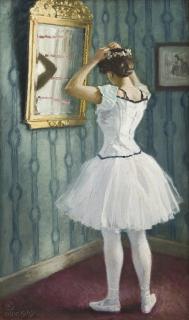 Paul Fischer - Danish preparing For The Ballet