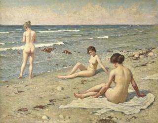 Paul Fischer - The Three Bathers