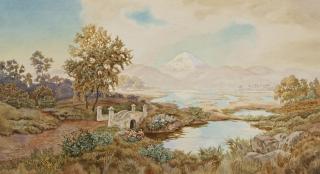 Paul Fischer - Zwei Aquarelle