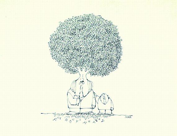 Paul Flora - Baummann