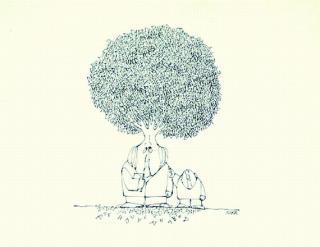 Paul Flora - Baummann