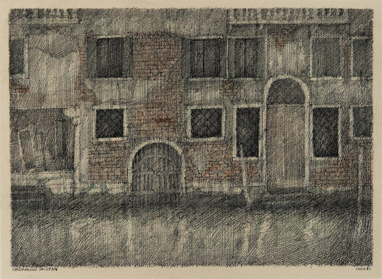 Paul Flora - »Venezianische Tristezza«