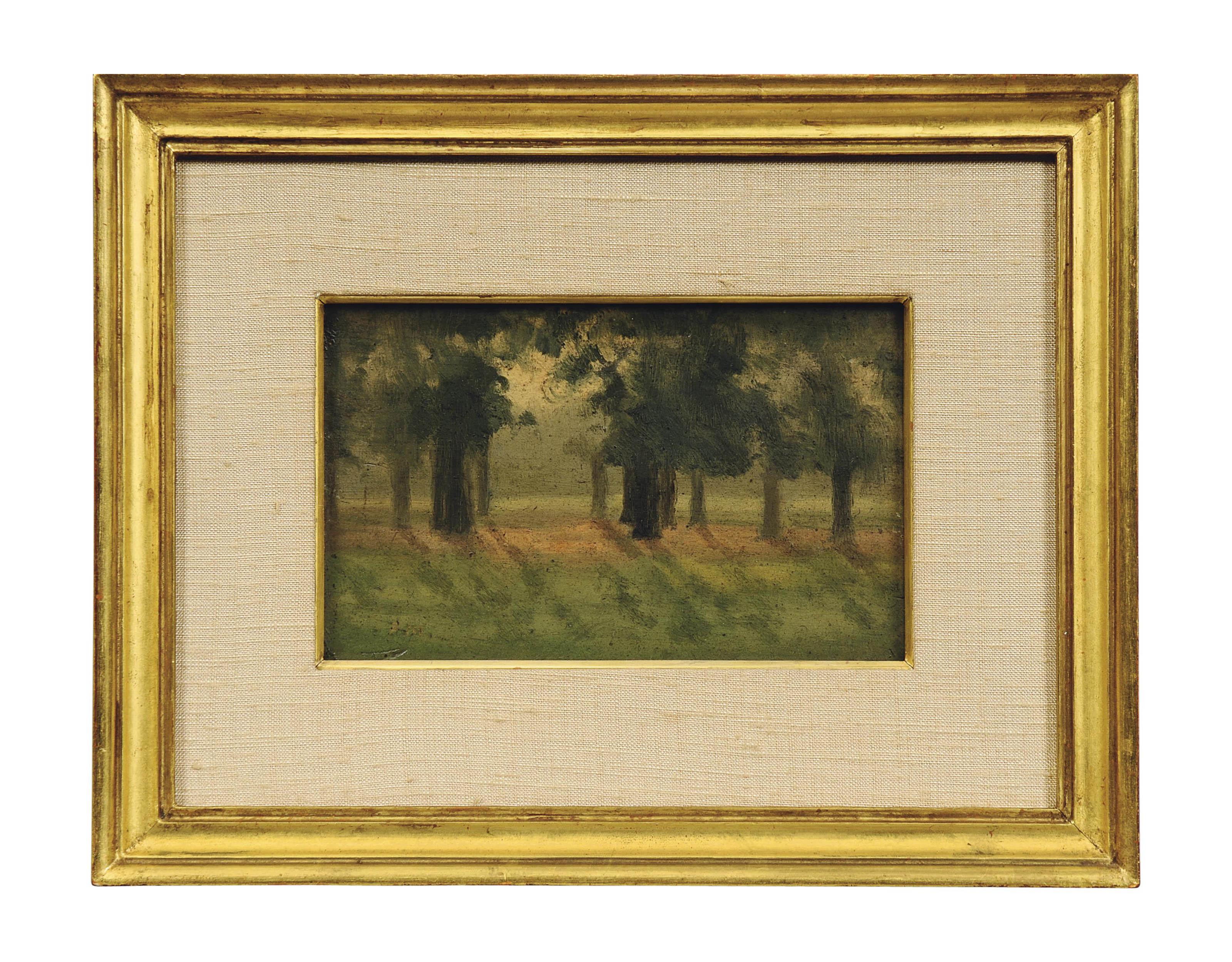 Paul Fordyce Maitland - Kensington Gardens at Sunset