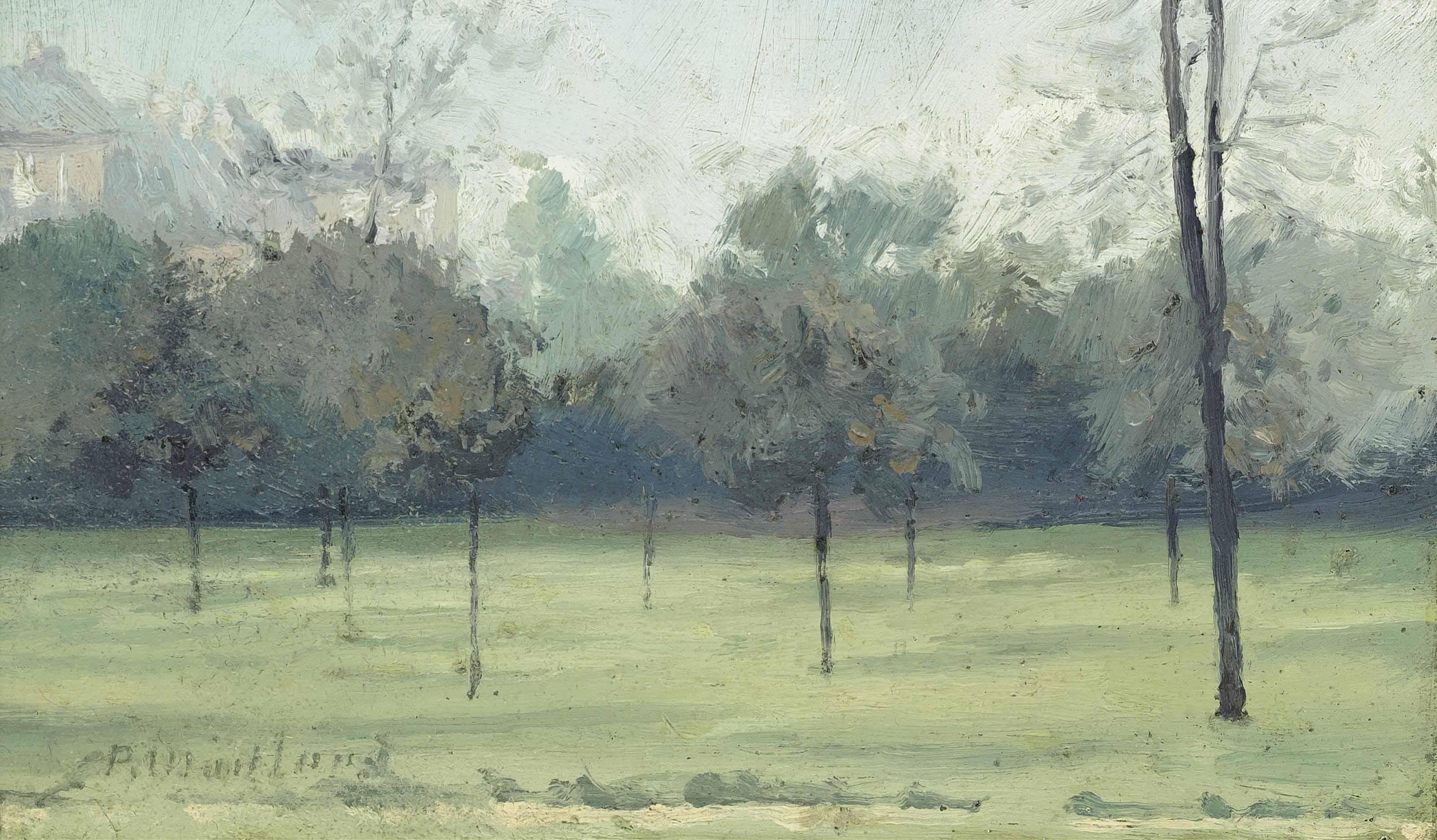 Paul Fordyce Maitland - Kensington Gardens, Southside, End Of Summer
