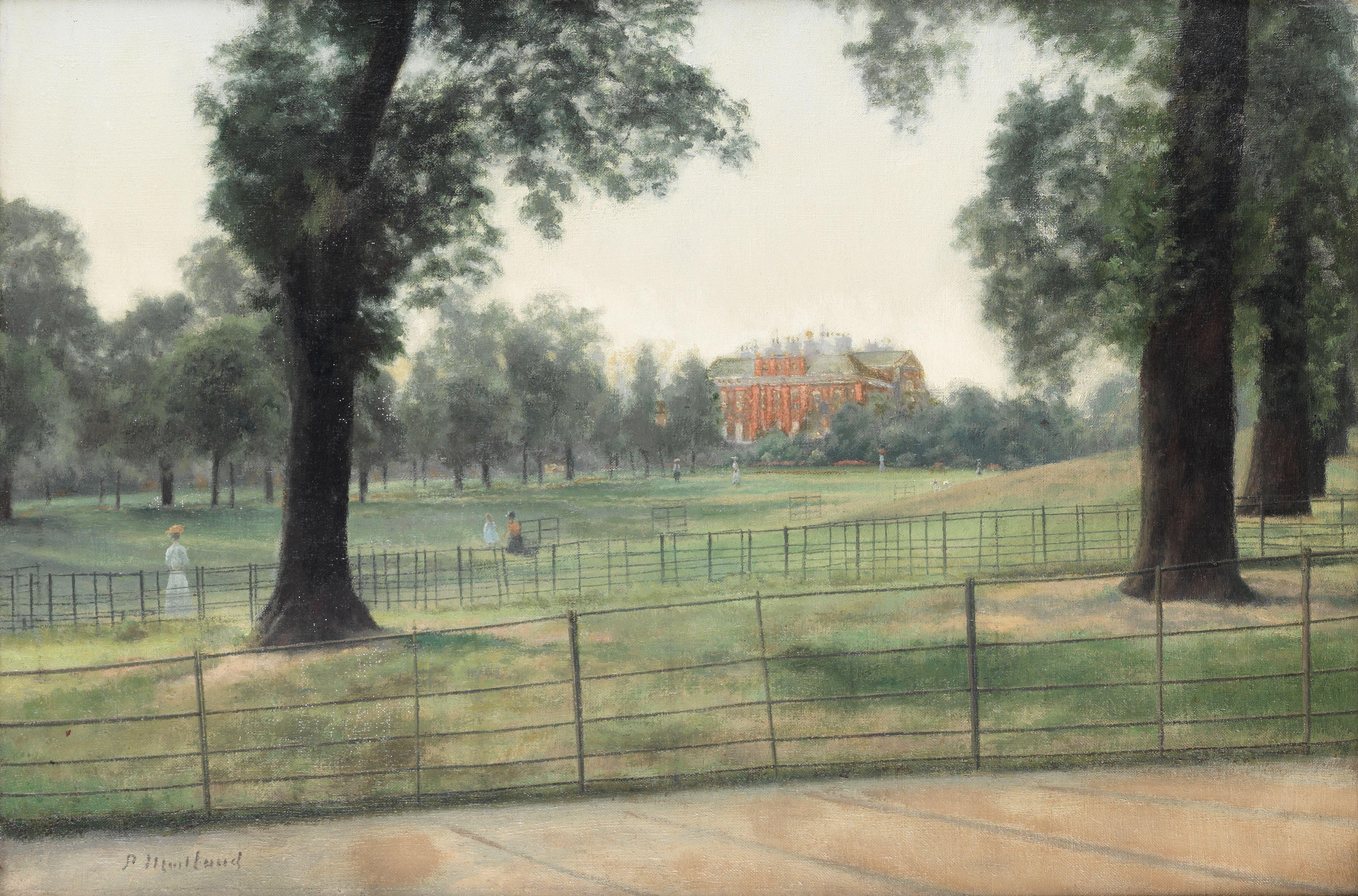 Paul Fordyce Maitland - Kensington Palace from the gardens