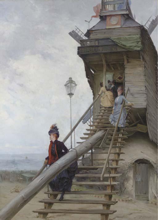 Paul François Quinsac - Au Moulin de la Galette