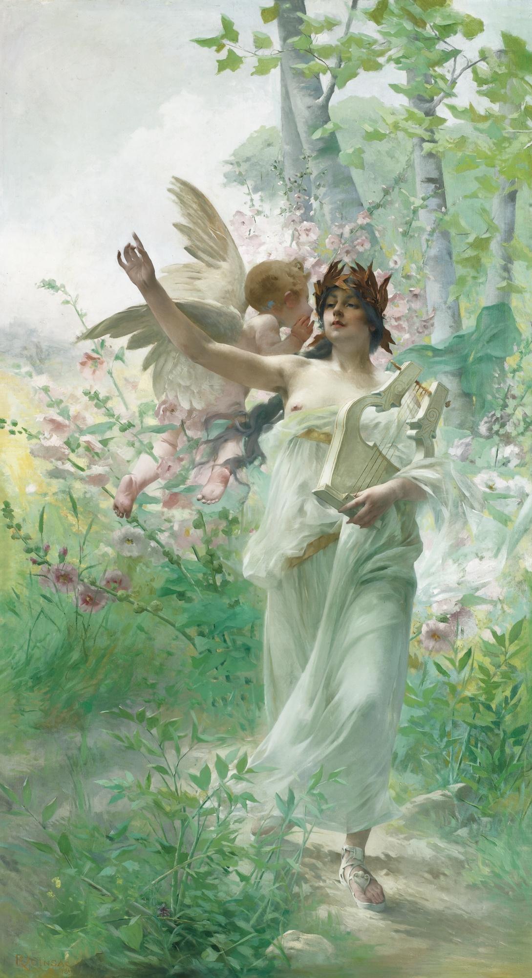 Paul-François Quinsac - French allegory Of Music