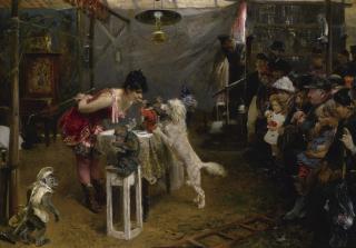 Paul Friedrich Meyerheim - German The Wild Madonna