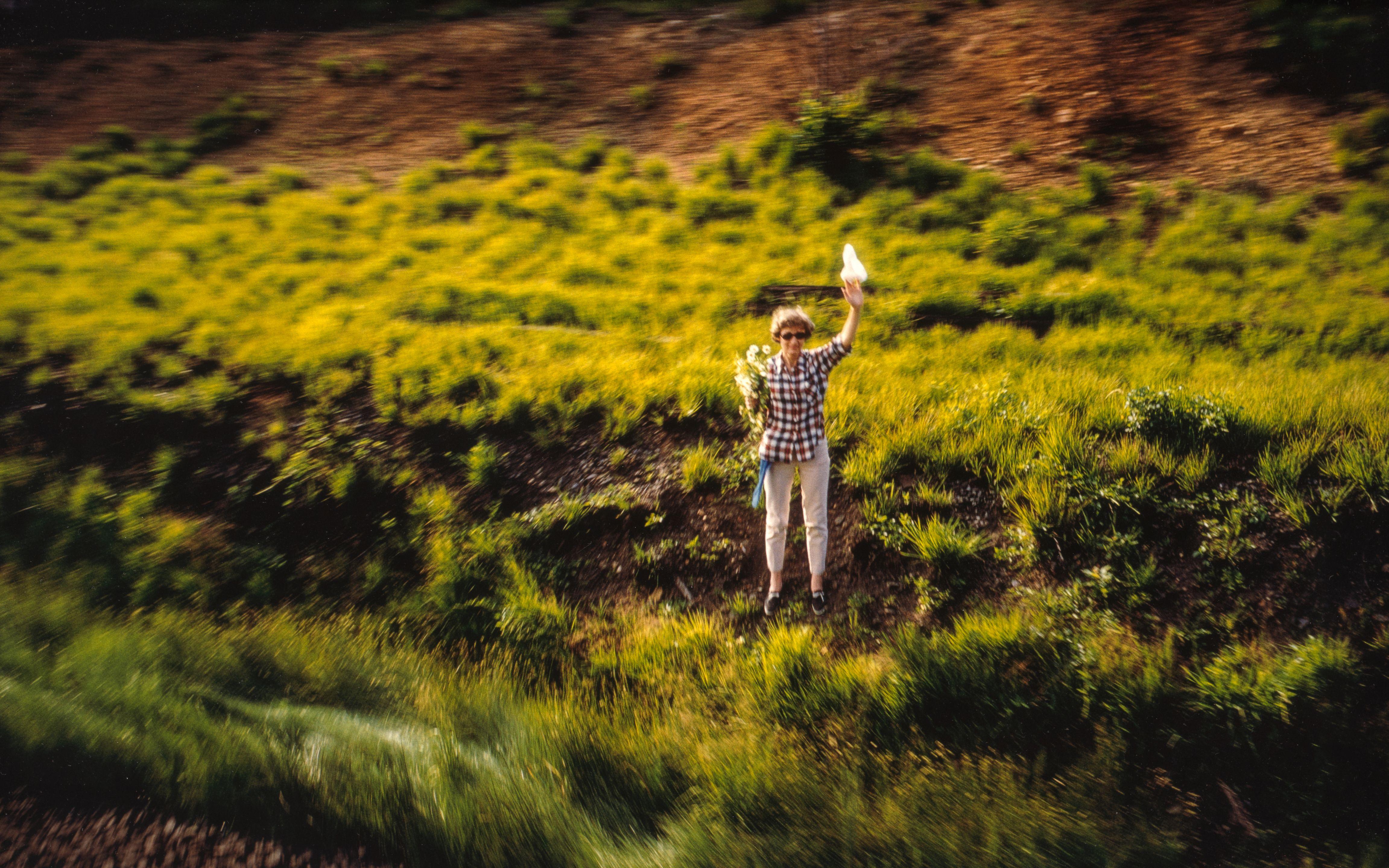 Paul Fusco - Untitled (Motorcycle) from \'RFK Funeral Train\')