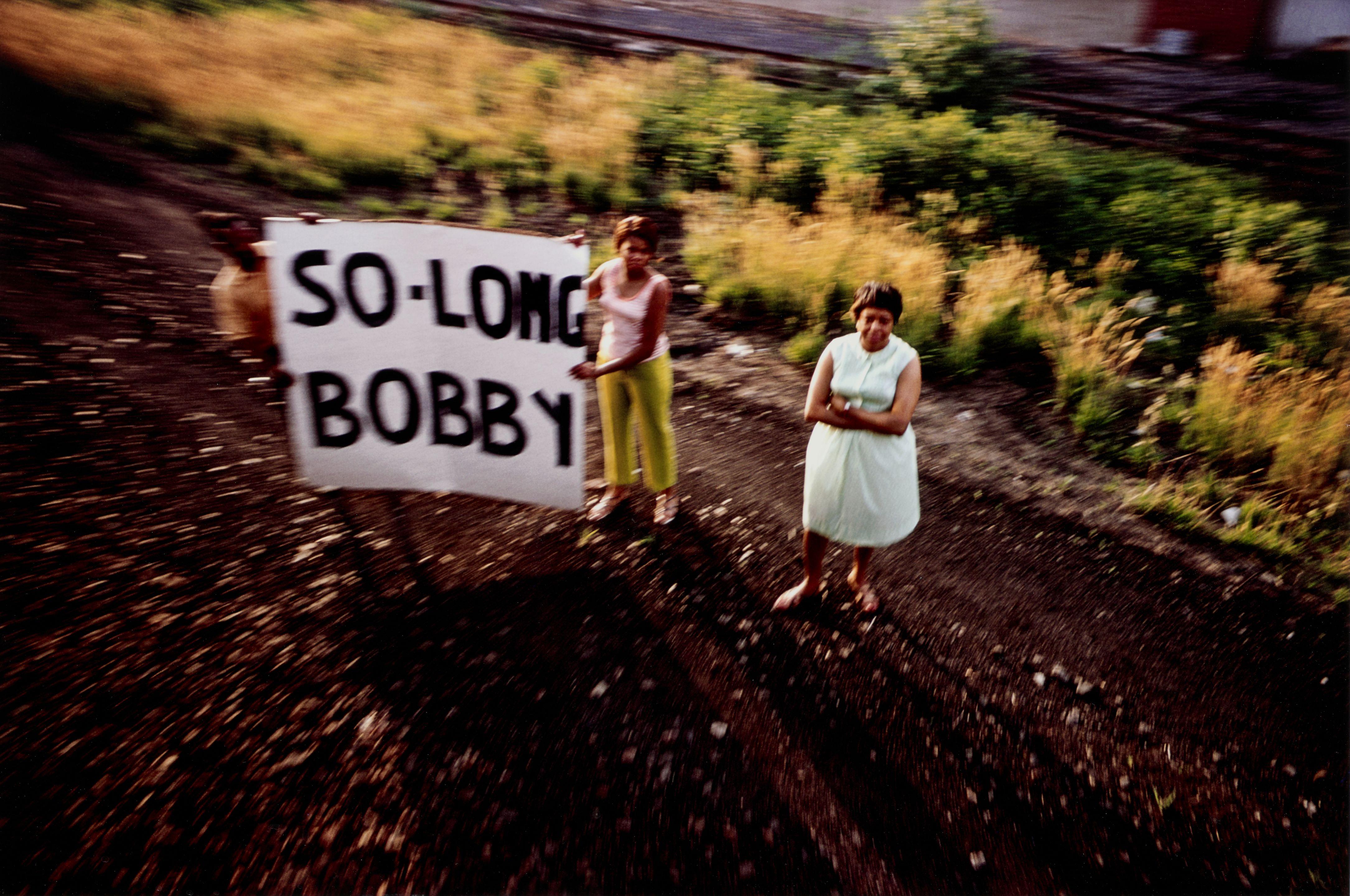 Paul Fusco - Untitled (So-Long Bobby) from \'RFK Funeral Train\'