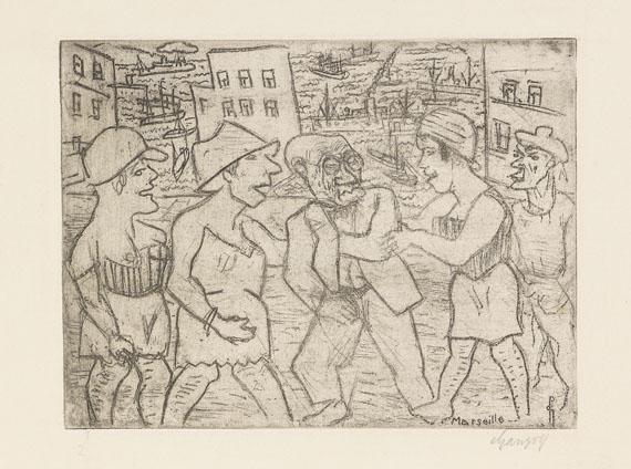 Paul Gangolf - Kokottenüberfall, Marseille