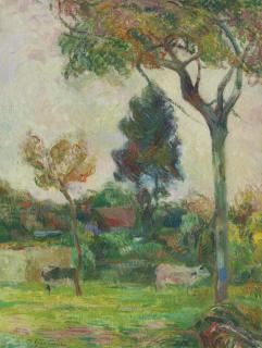 Paul Gauguin - Deux Vaches Au Pré