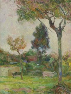 Paul Gauguin - Deux Vaches Au Pré