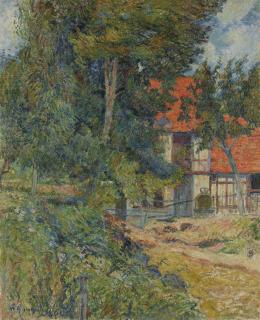 Paul Gauguin - Etable près de Dieppe II