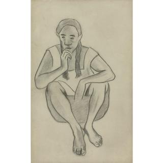 Paul Gauguin - Figure Tahitienne Assise