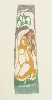 Paul Gauguin - Jeune Fille agenouillée (K. Supp. B.VIII)