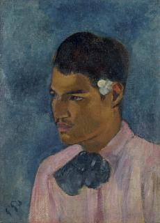Paul Gauguin - Jeune Homme À La Fleur