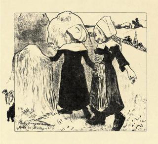 Paul Gauguin - Joies de Bretagne (Kornfeld 7 B)