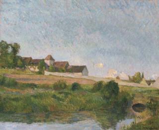Paul Gauguin - La ferme de la Groue à Osny