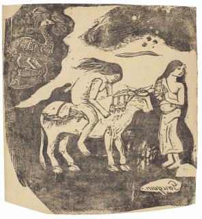 Paul Gauguin - L\'Enlèvement d\'Europe