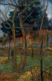 Paul Gauguin - Les arbres dénudés