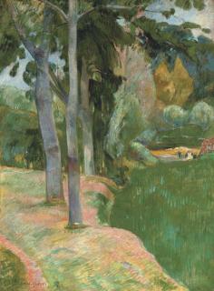 Paul Gauguin - Les grands arbres